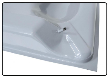 Preview: Tank Benzintank Kraftstofftank VW Käfer 1302 1303 vergl. 133201075G 133201075F 8mm Anschlüsse